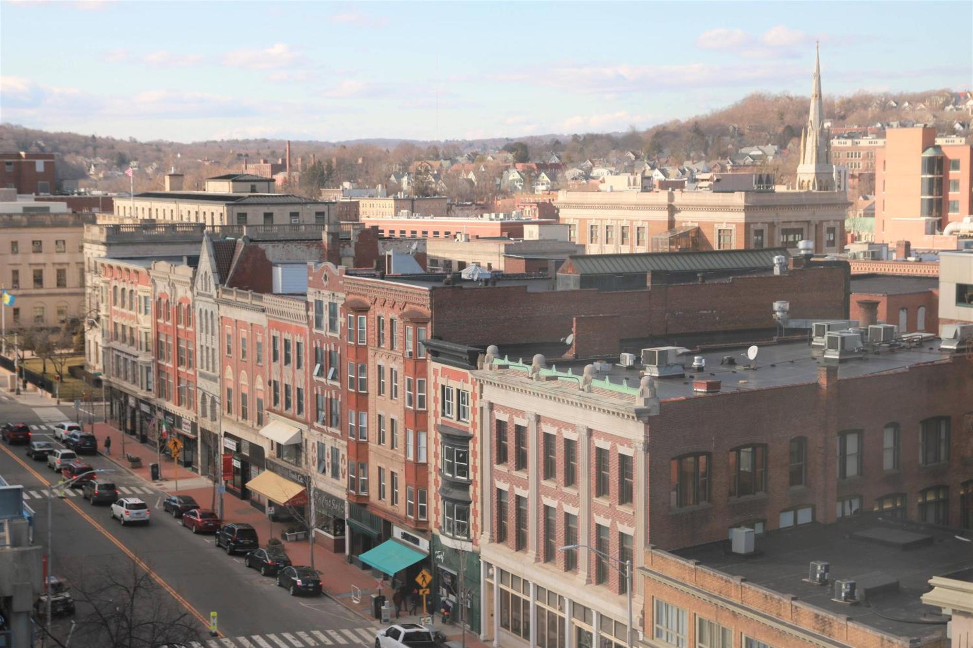 Hotel Courtyard Waterbury Downtown Esterno foto